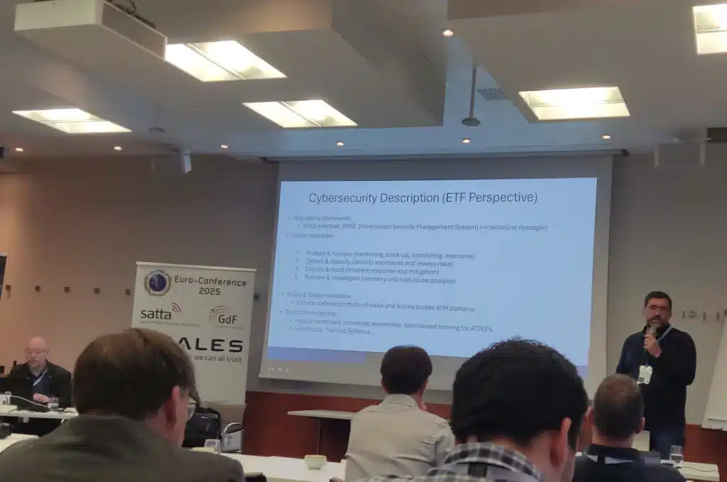 Ponencia de Frederic Liorzou sobre la perspectiva de ETF en la ciberseguridad