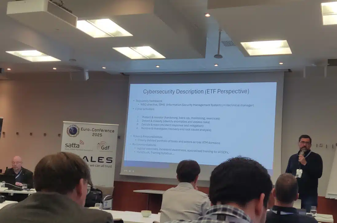 Ponencia de Frederic Liorzou sobre la perspectiva de ETF en la ciberseguridad